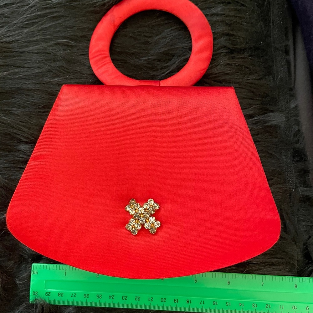 Red Evening Bag - Picture 6 of 10